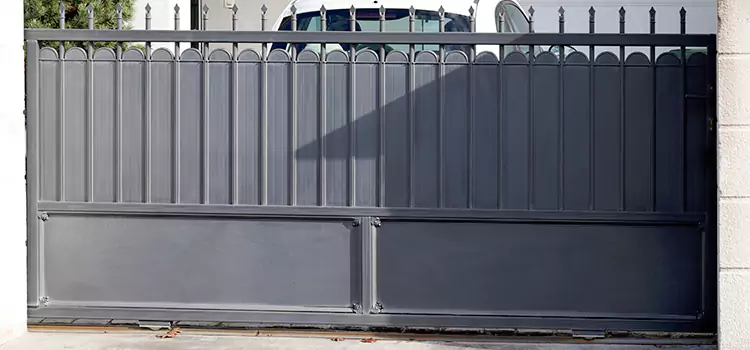 Metal Driveway Gate Installation Lincoln